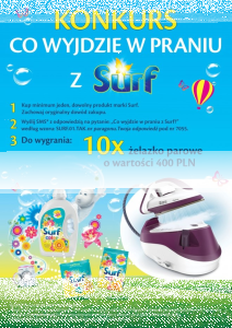 Konkurs "Świeżość wygranej wychodzi w praniu" Drogerie Laboo