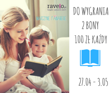 Wygraj bony na zakupy w księgarni ravelo.pl