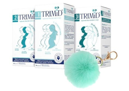 Wygraj zestaw suplementu Trimid, którego skład dopasowany jest do każdego z trymestrów ciąży