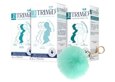 Wygraj zestaw suplementu Trimid, którego skład dopasowany jest do każdego z trymestrów ciąży
