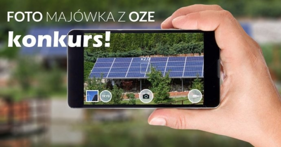 Konkurs "FOTO MAJÓWKA Z OZE  - wygraj pobyt w Zakopanem"
