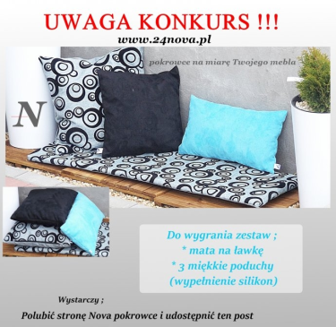 Konkurs "Poduchy na meble tarasowe"