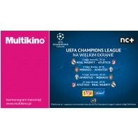 Konkurs "Liga Mistrzów: JUVENTUS - MONACO w Multikinie Ursynów" Warszawa