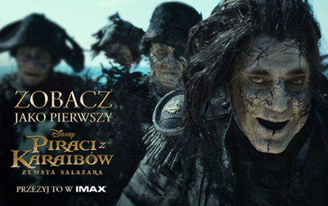 Konkurs "Piraci z Karaibów. Zemsta Salazara" IMAX Warszawa