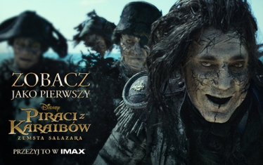 Konkurs "Piraci z Karaibów. Zemsta Salazara" IMAX Warszawa