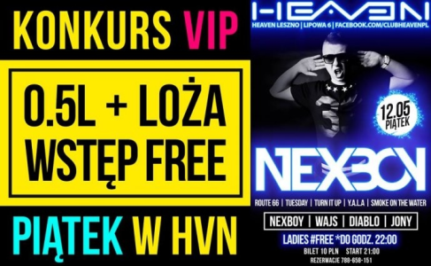 Konkurs "VIP loża + 0.5L + wstęp free" 18+
