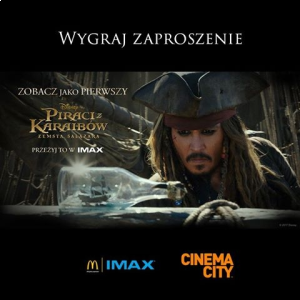 Wygraj zaproszenie na pokaz "Piraci z Karaibów" Warszawa