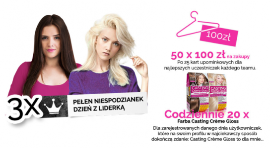 Konkurs "Blondynka czy brunetka?!"