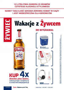 Loteria "Wakacje z Żywcem" Intermarche