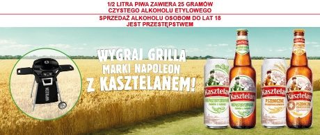 Konkurs "Wygraj grilla marki Napoleon z Kasztelanem" Carrefour, 18+