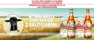 Konkurs "Wygraj grilla marki Napoleon z Kasztelanem" Carrefour, 18+