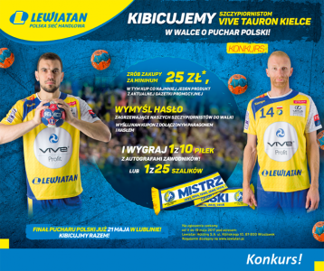 Konkurs "Kibicujemy Szczypiornistom!" Lewiatan