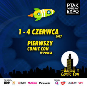 Konkurs "Wygraj wejściówkę na Warsaw ComicCon" Warszawa
