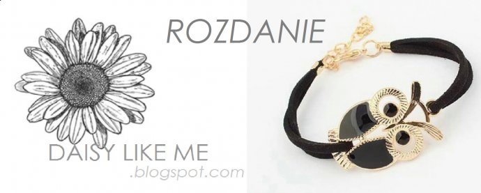 Konkurs "Rozdanie u daisylikeme.blogspot.com"
