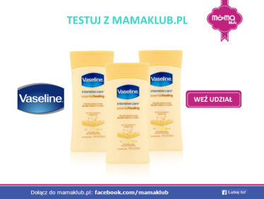 Konkurs "Testuj Vaseline z mamaklub.pl"