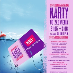 Konkurs "Karty do złowienia Stalowa Wola"