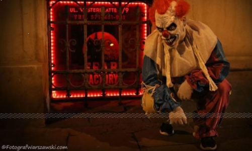 Wygraj zaproszenia do domu strachu Fear Factory w Krakowie