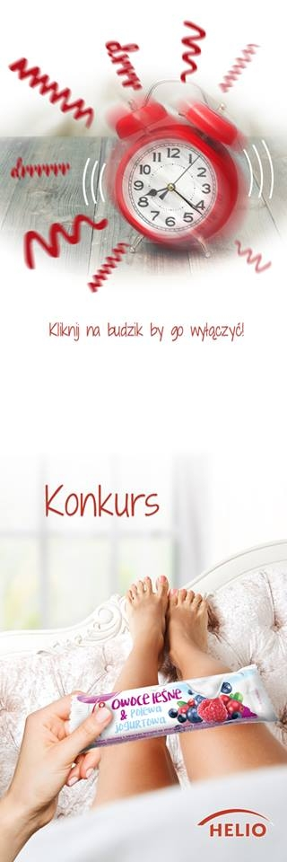 Konkurs "Mój dzień z batonami zbożowymi HELIO"