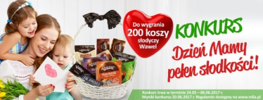 Konkurs fotograficzny "Dzień Mamy Pełen Słodkości" Mila