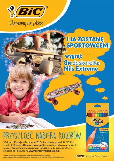 Konkurs "I ja zostanę sportowcem" E.Leclerc Bielany Warszawa