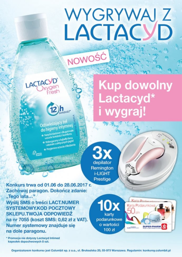Konkurs "Lactacyd" Super-Pharm