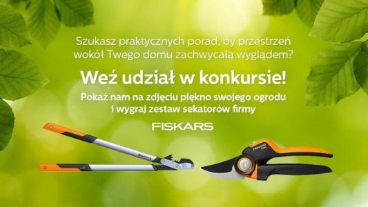 Wygraj zestaw sekatorów firmy Fiskars