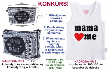 Konkurs na Dzień Matki i Dzień Dziecka z okazji VI Urodzin Bloga