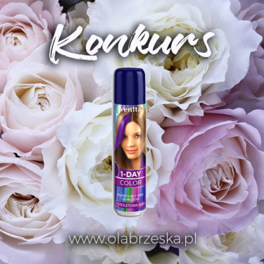 Konkurs "Upoluj koloryzujący spray jednodniowy od marki VENITA!"