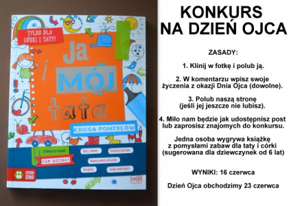 Wygraj na Dzień Ojca książkę dla taty i córki!