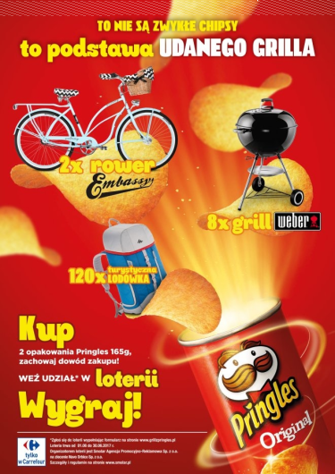 Loteria "Grillowanie z Pringles" Carrefour