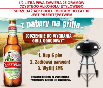 Konkurs "Udane grillowanie z Kasztelanem" Delikatesy Centrum