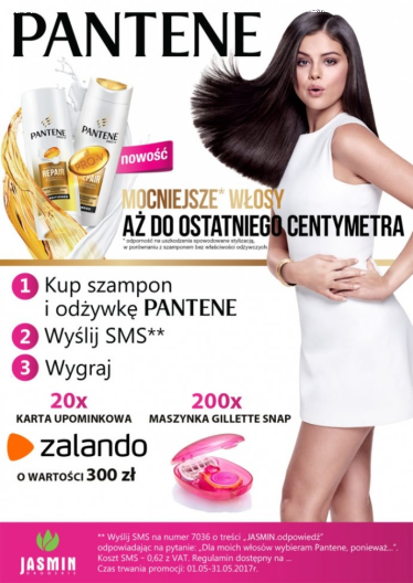 Konkurs "Wspólnie zadbamy o piękno Twoich włosów" Drogerie Jasmin