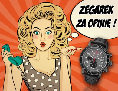 Konkurs "Zegarek za opinię"