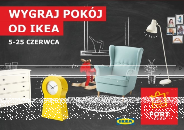 Loteria "Wygraj pokój od IKEA" Port Łódź
