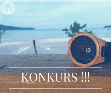 Wygraj drewniany zegarek