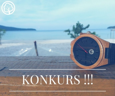 Wygraj drewniany zegarek