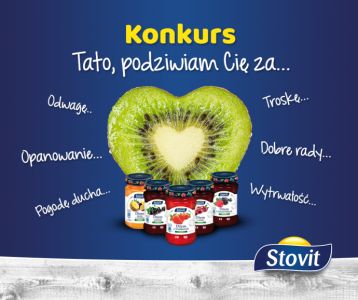 Konkurs "Tato, podziwiam Cię za…"