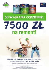 Loteria "Dulux w Leroy Merlin"