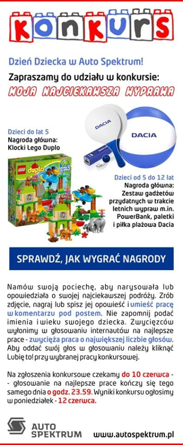 Konkurs dla dzieci "Moja najciekawsza wyprawa"