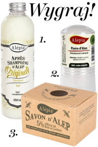 Wygraj naturalne kosmetyki Alepia