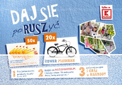 Konkurs "Daj się poRUSZYĆ" Kaufland