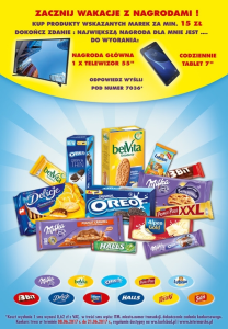 Konkurs "Zacznij wakacje z nagrodami" Intermarche