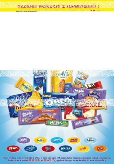 Konkurs "Zacznij wakacje z nagrodami" Intermarche