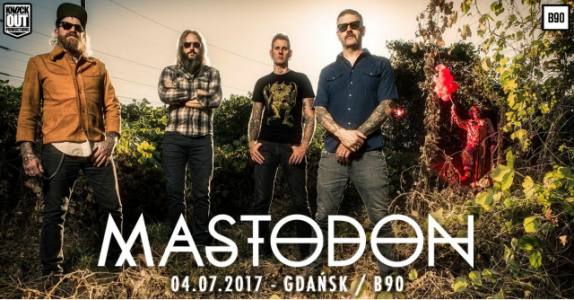 Wygraj wejściówkę na koncert Mastodon w Gdańsku! do godz. 18:00