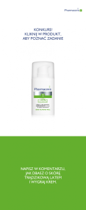 Konkurs "Pharmaceris T – Jak dbasz o skórę trądzikową latem?"