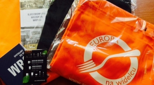 Wygraj gadżety Europy na Widelcu, Wrocław, do godz. 13:00