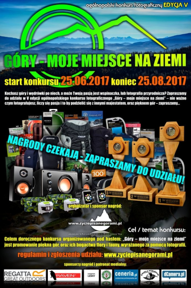 Konkurs "Góry – moje miejsce na ziemi"