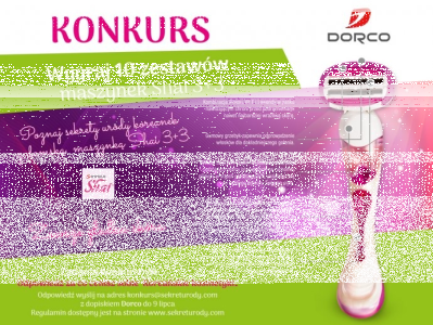 Konkurs "Idealnie głądka skóra tylko z Dorco"