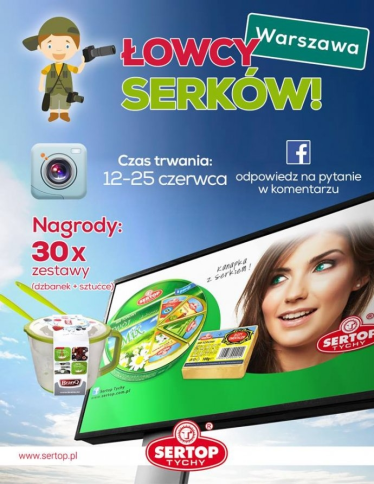 Konkurs fotograficzny "Łowcy Serków" Warszawa