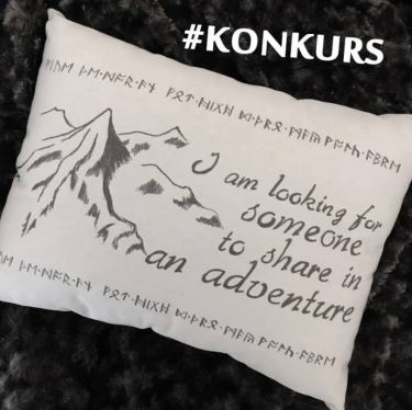 Wygraj poduszkę ze świata Tolkiena, do godz. 22:00